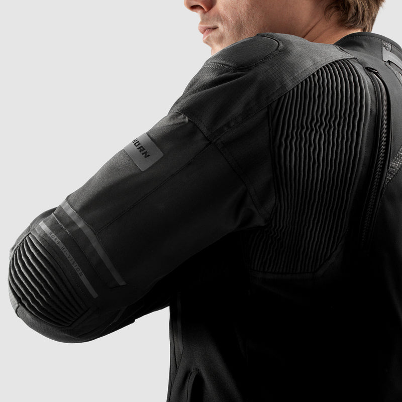 Rebelhorn Borg 2 Textile Jacket Black FREE UK Delivery, FREE 365 Day Returns | Moto Central