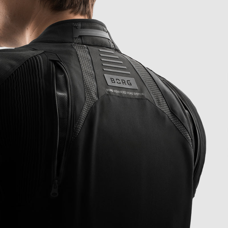 Rebelhorn Borg 2 Textile Jacket Black FREE UK Delivery, FREE 365 Day Returns | Moto Central