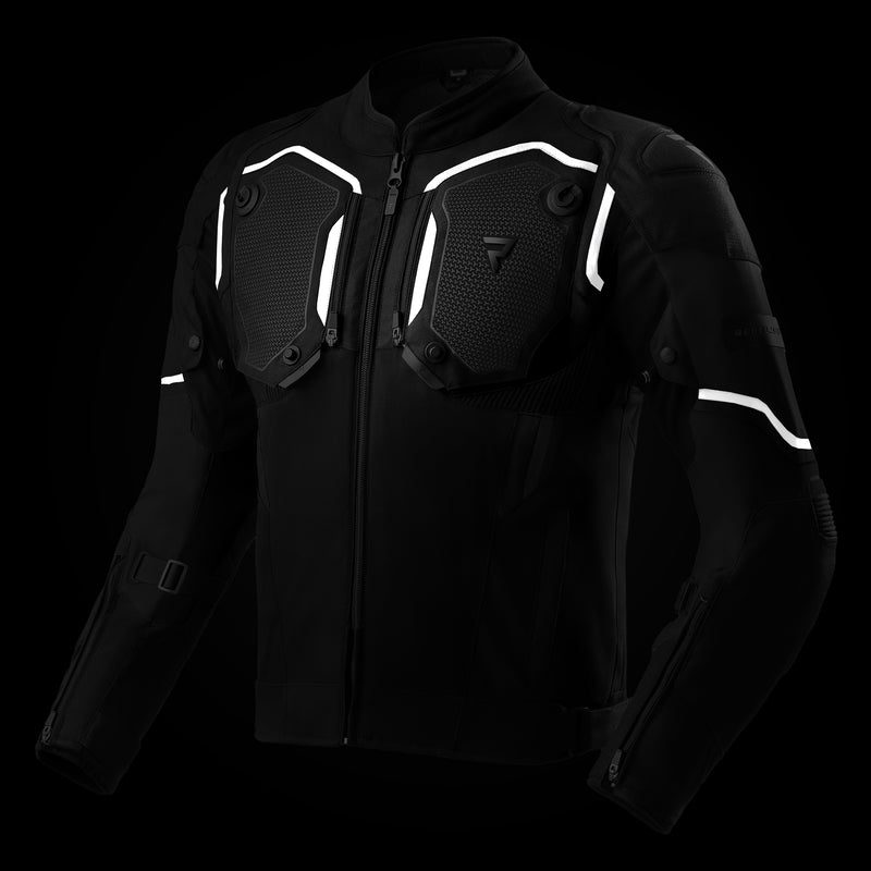 Rebelhorn Borg 2 Textile Jacket Black FREE UK Delivery, FREE 365 Day Returns | Moto Central