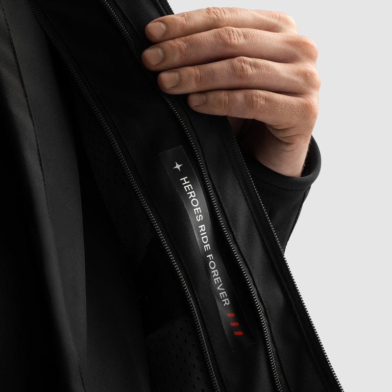 Rebelhorn Borg 2 Textile Jacket Black / Grey / Red FREE UK Delivery, FREE 365 Day Returns | Moto Central