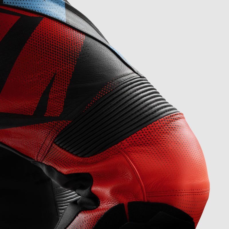 Rebelhorn Inferno Leather Trouser Black / Blue / White / Red FREE UK Delivery, FREE 365 Day Returns | Moto Central