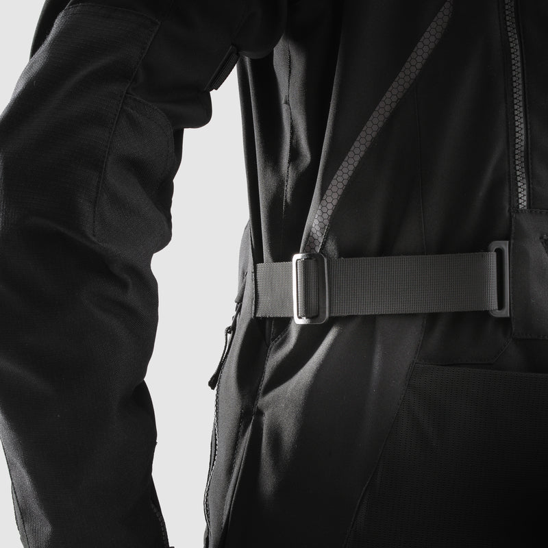 Rebelhorn Hardy 3.0 Textile Jacket Black FREE UK Delivery, FREE 365 Day Returns | Moto Central