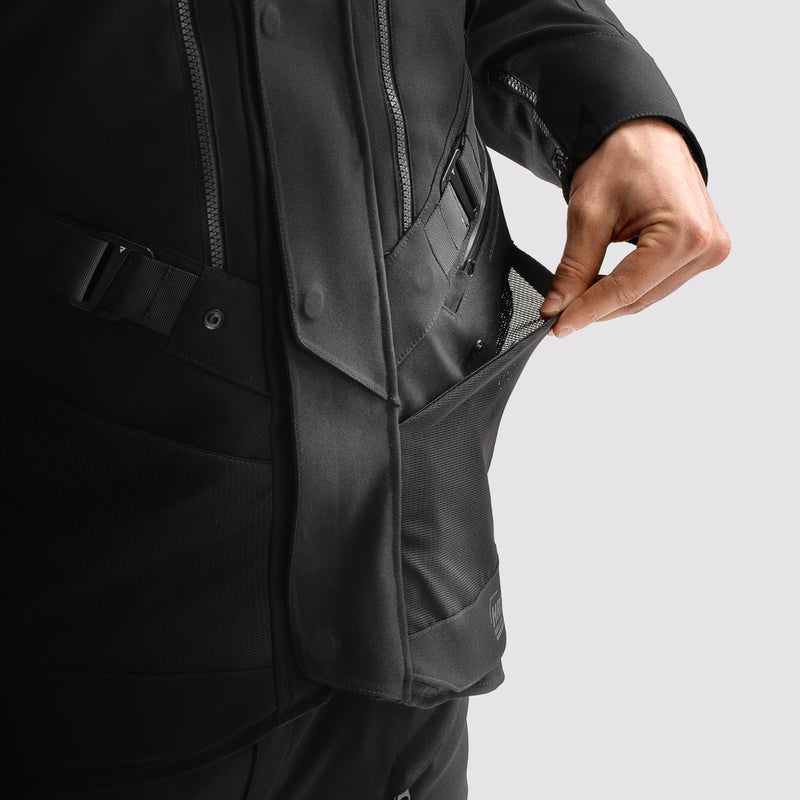 Rebelhorn Hardy 3.0 Textile Jacket Black FREE UK Delivery, FREE 365 Day Returns | Moto Central