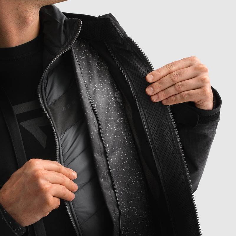 Rebelhorn Hardy 3.0 Textile Jacket Black FREE UK Delivery, FREE 365 Day Returns | Moto Central