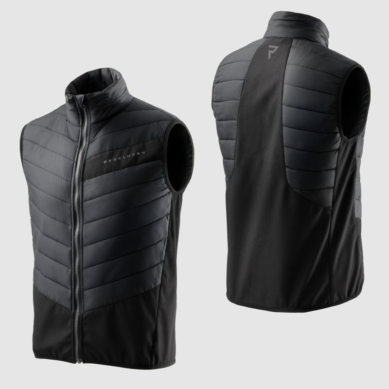 Rebelhorn Hardy 3.0 Textile Jacket Dark Grey / Black / Fluo Yellow FREE UK Delivery, FREE 365 Day Returns | Moto Central