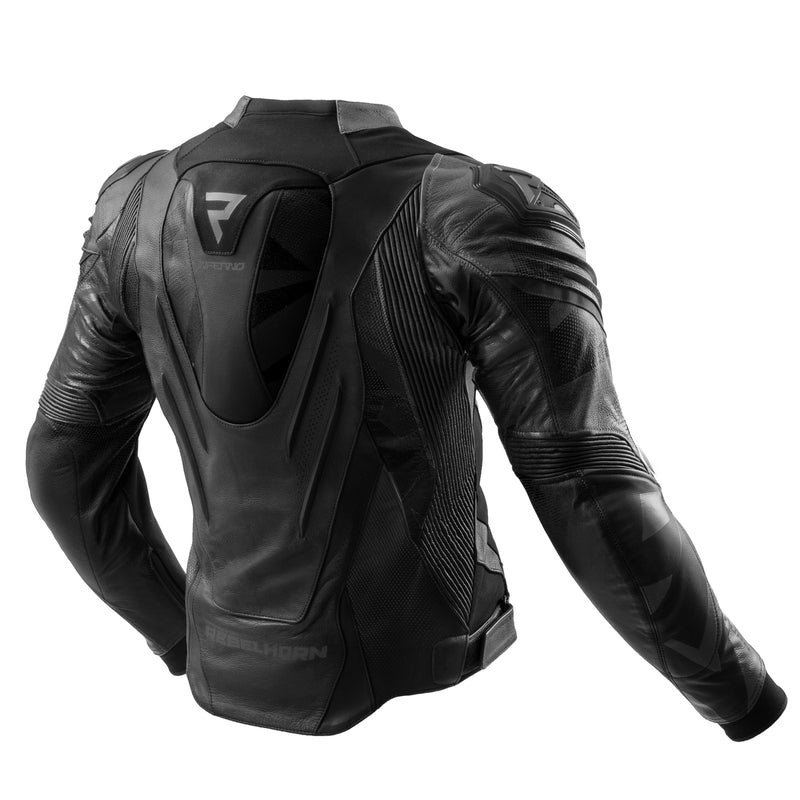 Rebelhorn Inferno Leather Jacket Black FREE UK Delivery, FREE 365 Day Returns | Moto Central