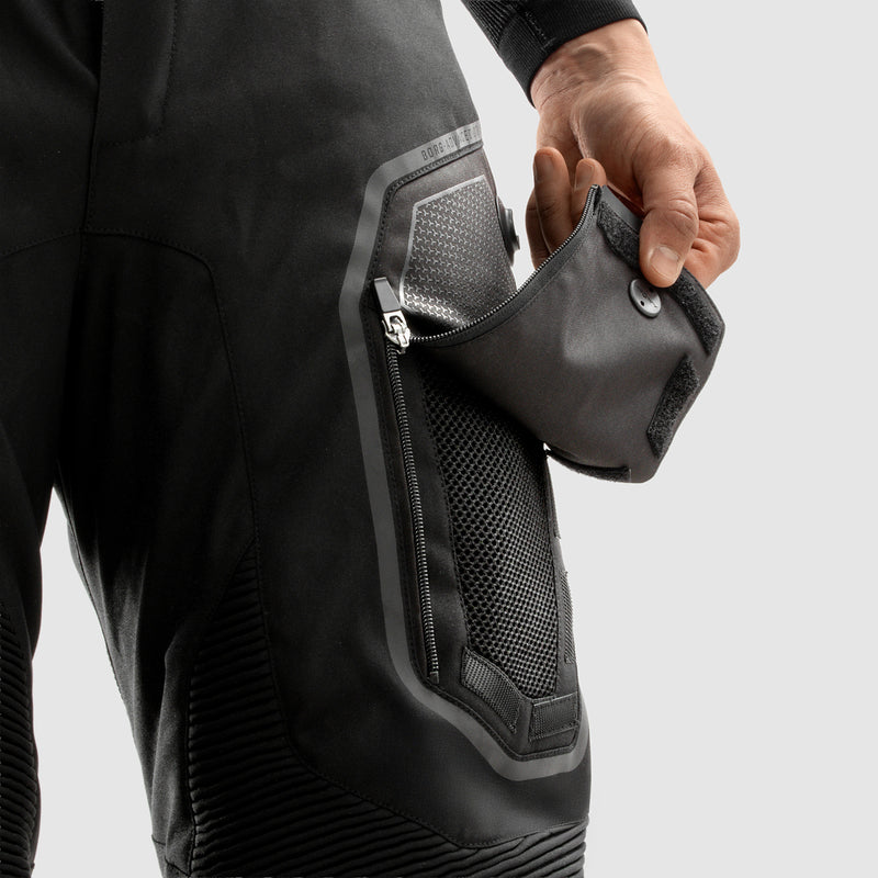 Rebelhorn Borg 2 Textile Trouser Black FREE UK Delivery, FREE 365 Day Returns | Moto Central