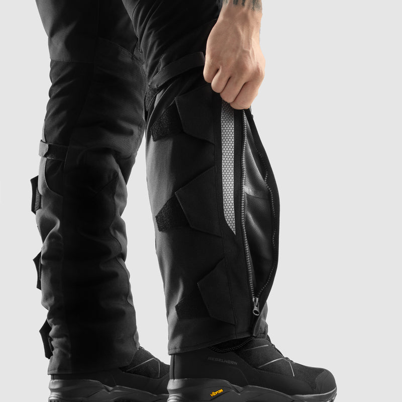 Rebelhorn Hardy 3.0 Textile Trouser Black FREE UK Delivery, FREE 365 Day Returns | Moto Central