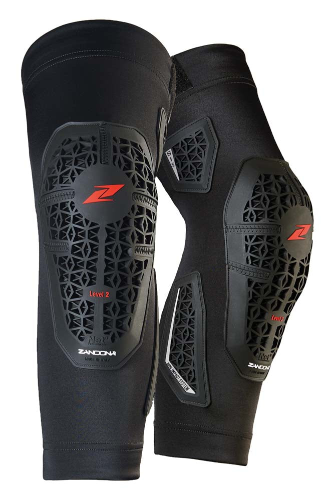 Zandona NetCube Pro-Fit Short Knee Guards Black