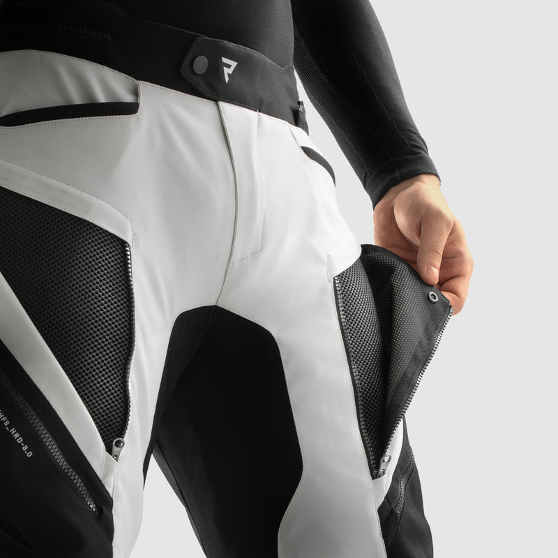 Rebelhorn Hardy 3.0 Textile Trouser Black / Grey FREE UK Delivery, FREE 365 Day Returns | Moto Central