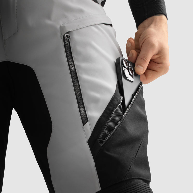 Rebelhorn Hardy 3.0 Textile Trouser Black / Grey FREE UK Delivery, FREE 365 Day Returns | Moto Central