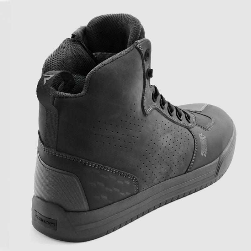 Rebelhorn Spike Waterproof Boots Black FREE UK Delivery, FREE 365 Day Returns | Moto Central