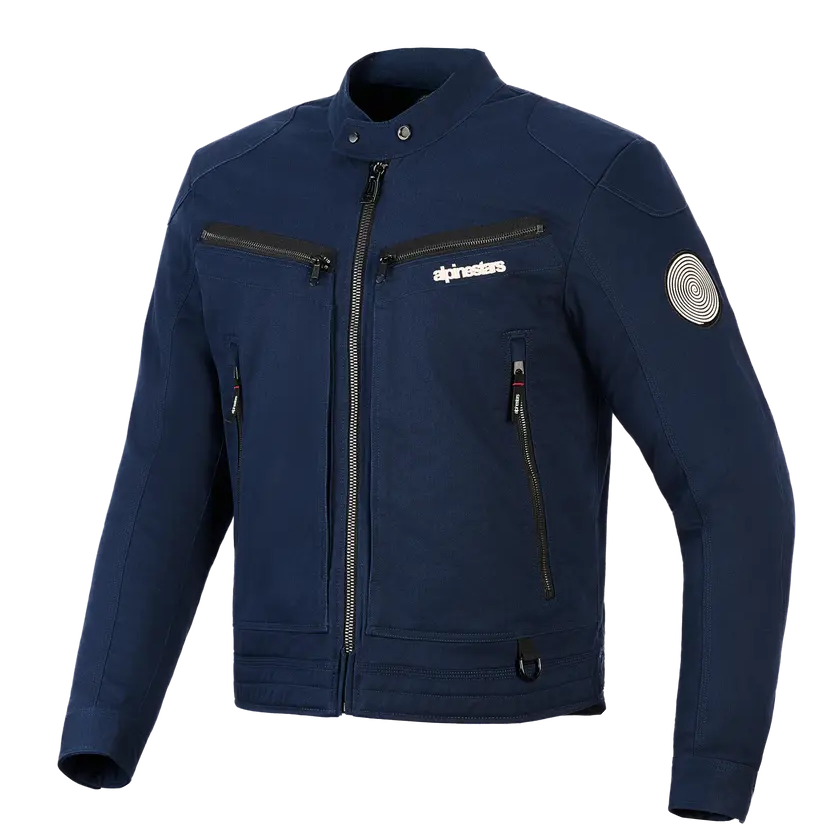 Alpinestars Bruiser Textile Jacket Dark Blue FREE UK Delivery, FREE 365 Day Returns | Moto Central