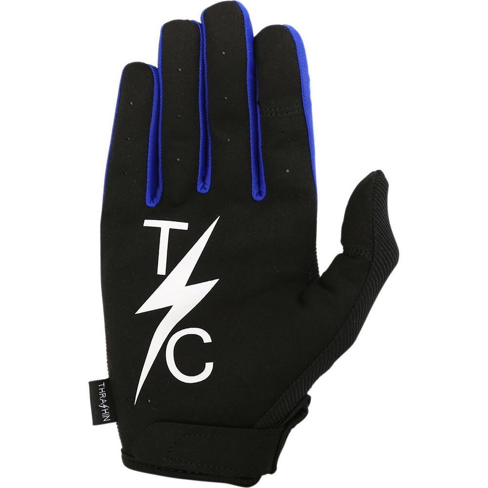 Thrashin Supply Company Stealth Textile Gloves Black / Blue