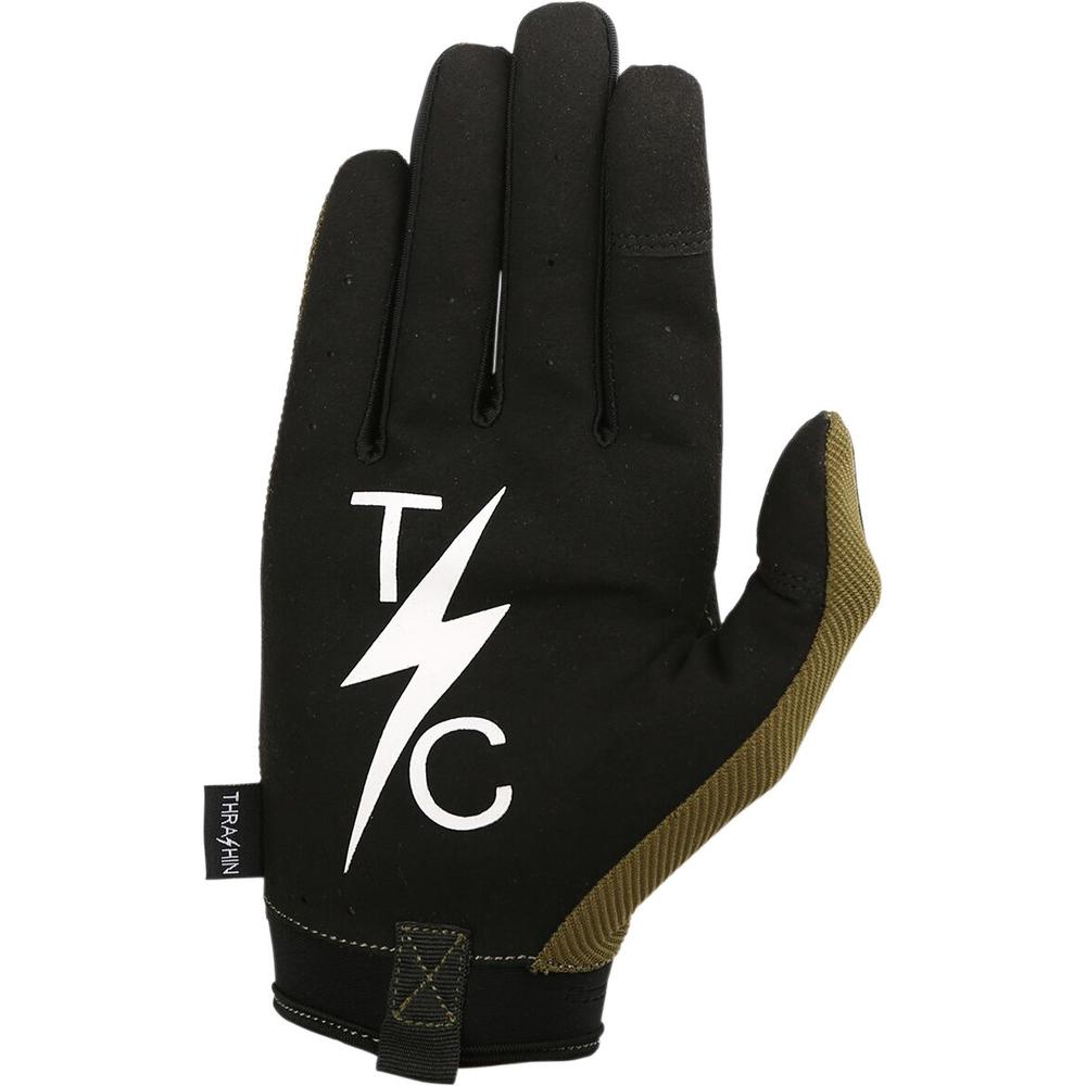 Thrashin Supply Company Covert Textile Gloves Black / Olive