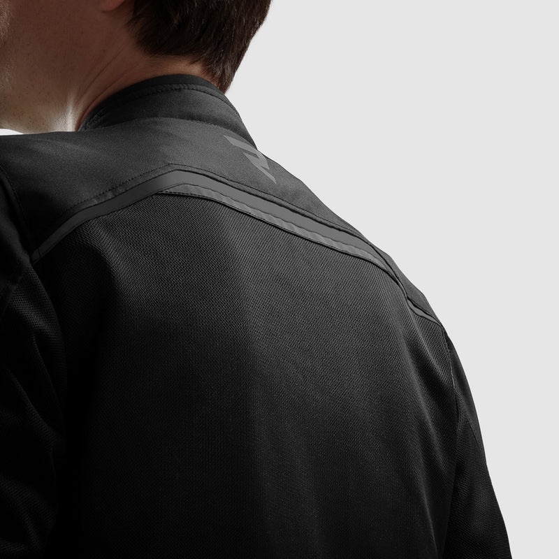 Rebelhorn Echo Textile Jacket Black FREE UK Delivery, FREE 365 Day Returns | Moto Central