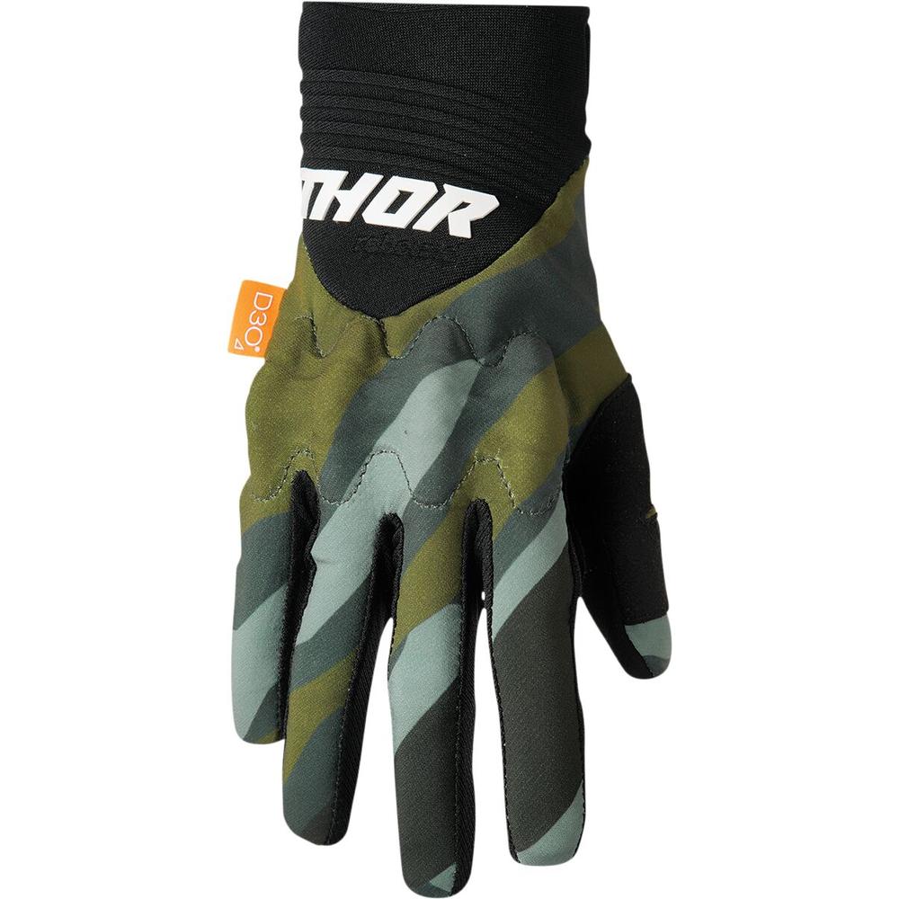 Thor Rebound Textile Gloves Camo Black