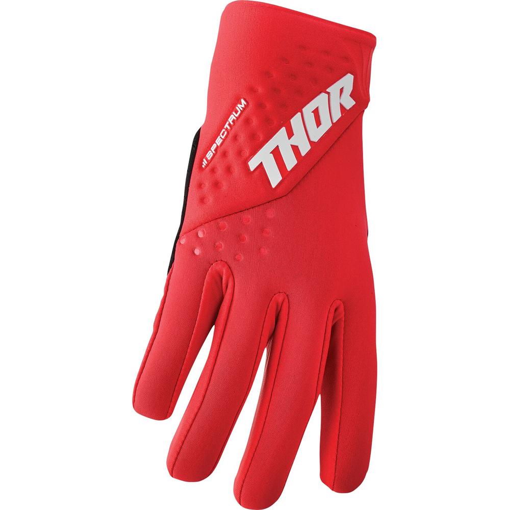 Thor Spectrum Cold Weather Textile Gloves Red / White