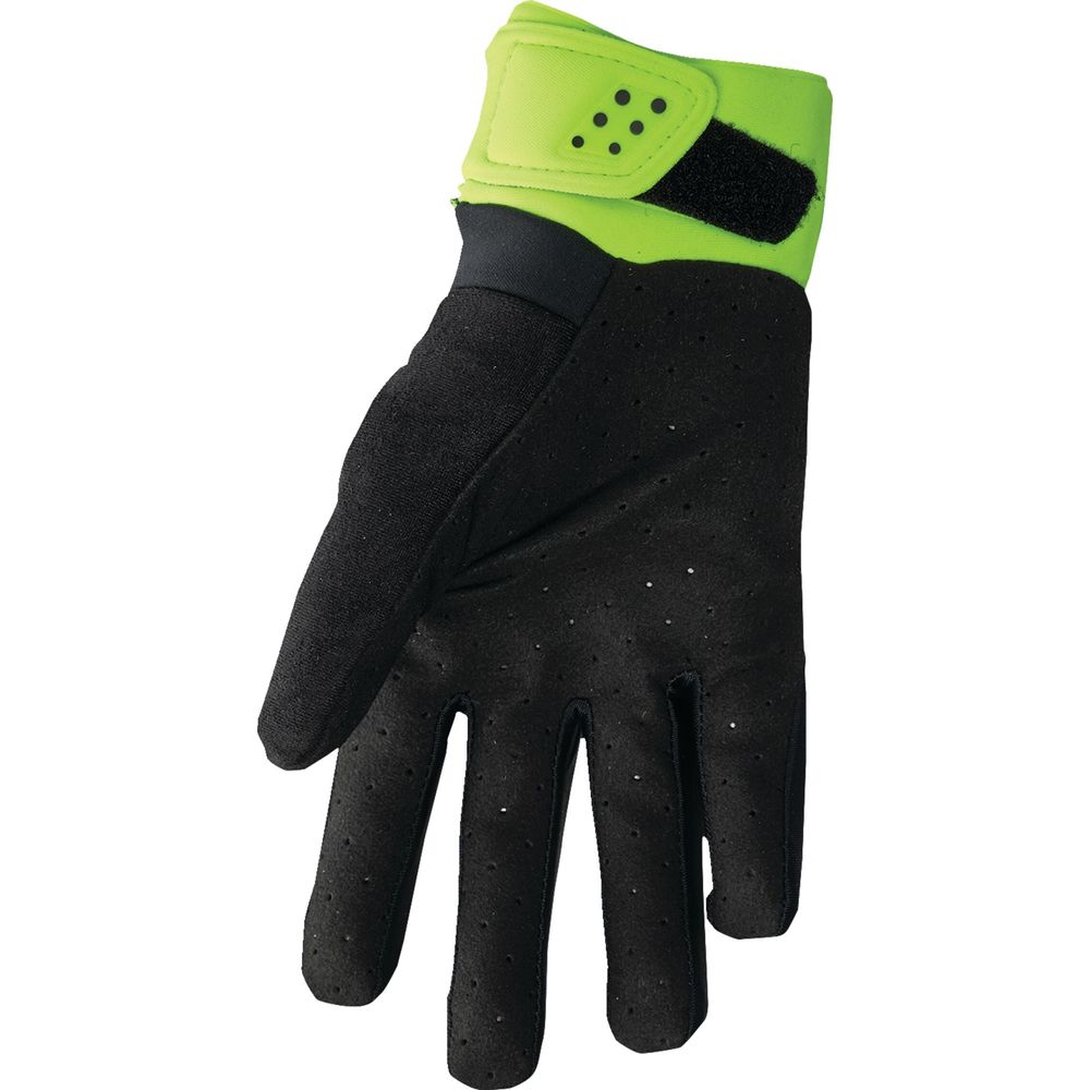 Thor Spectrum Cold Weather Textile Gloves Acid / Black