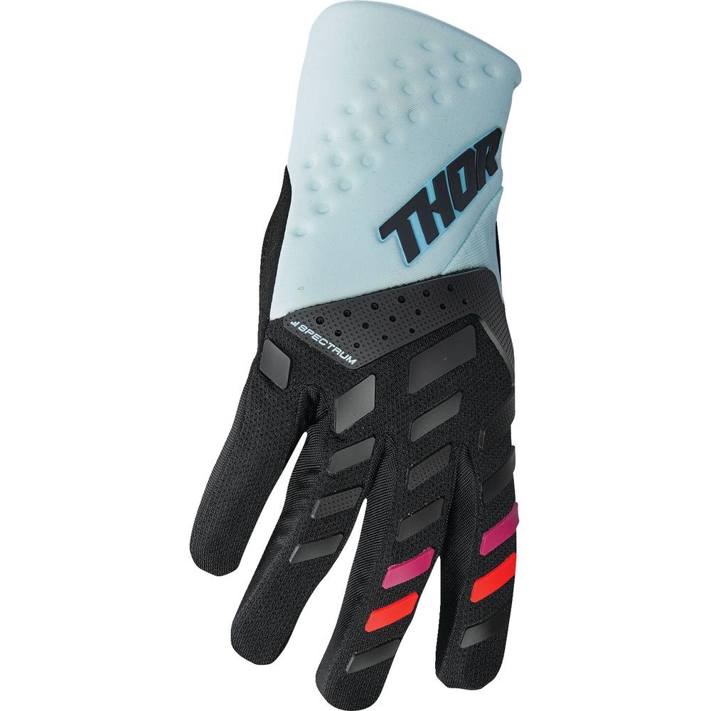 Thor Spectrum Ladies Gloves Black / Mint
