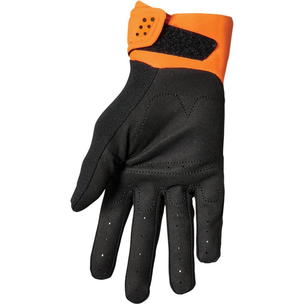 Thor Spectrum Youth Textile Gloves Orange / Black