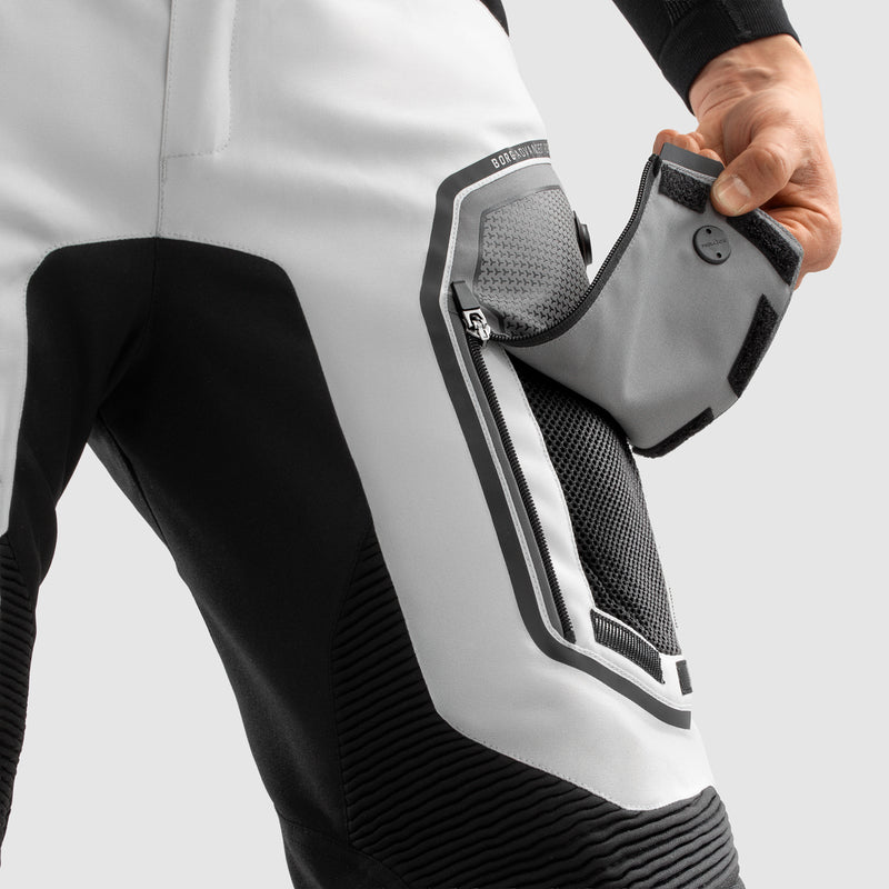 Rebelhorn Borg 2 Textile Trouser Black / Grey FREE UK Delivery, FREE 365 Day Returns | Moto Central