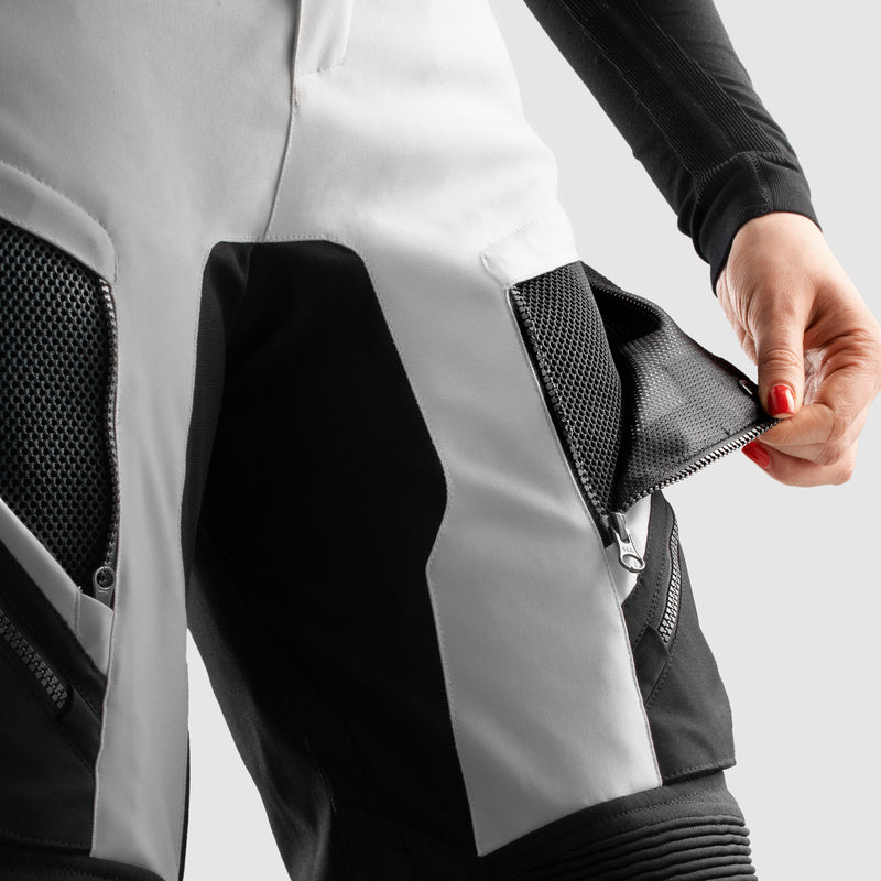 Rebelhorn Hardy 3.0 Ladies Textile Trouser Black / Grey FREE UK Delivery, FREE 365 Day Returns | Moto Central