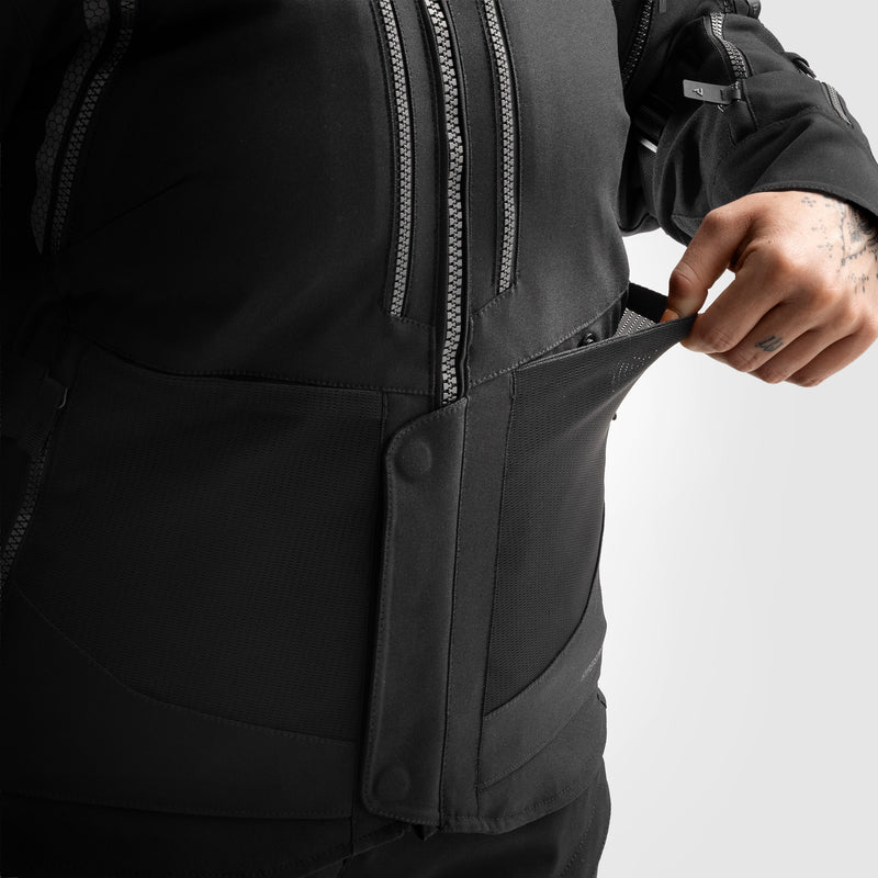 Rebelhorn Hardy 3.0 Ladies Textile Jacket Black FREE UK Delivery, FREE 365 Day Returns | Moto Central