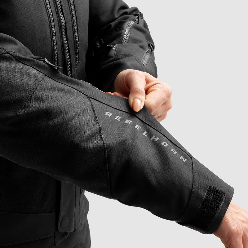 Rebelhorn Hardy 3.0 Ladies Textile Jacket Black FREE UK Delivery, FREE 365 Day Returns | Moto Central