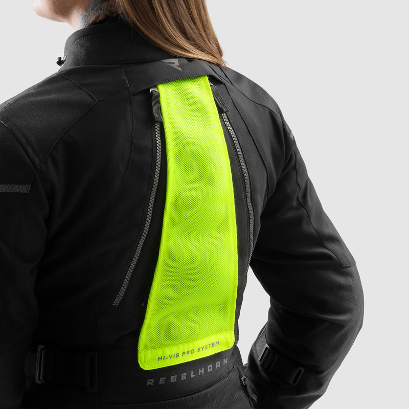 Rebelhorn Hardy 3.0 Ladies Textile Jacket Black FREE UK Delivery, FREE 365 Day Returns | Moto Central