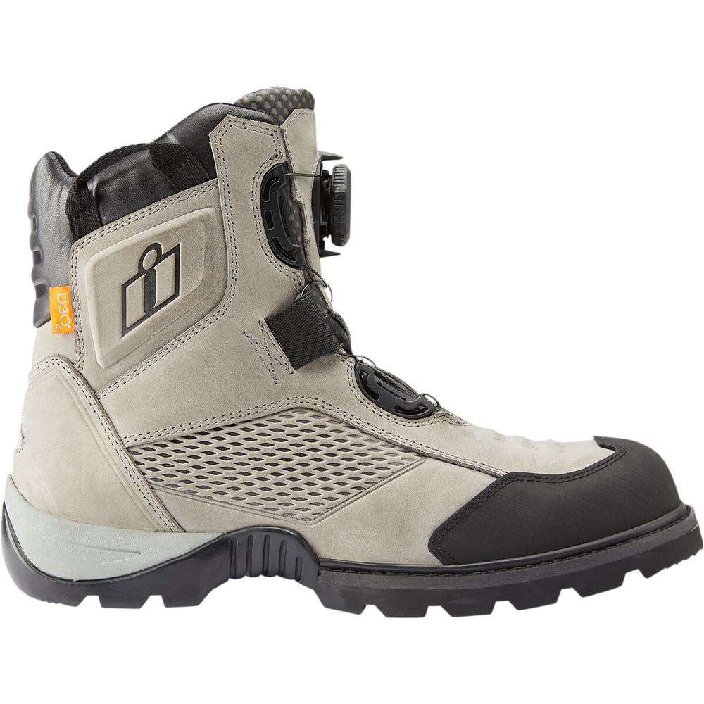 Icon Stormhawk Waterproof Boots Grey