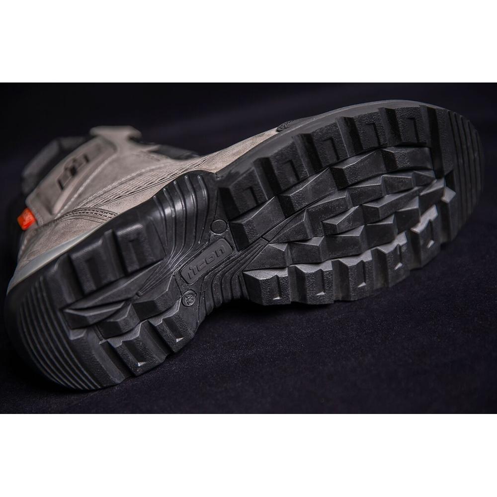 Icon Stormhawk Waterproof Boots Grey