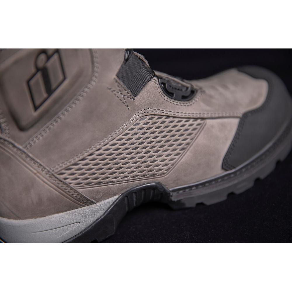 Icon Stormhawk Waterproof Boots Grey