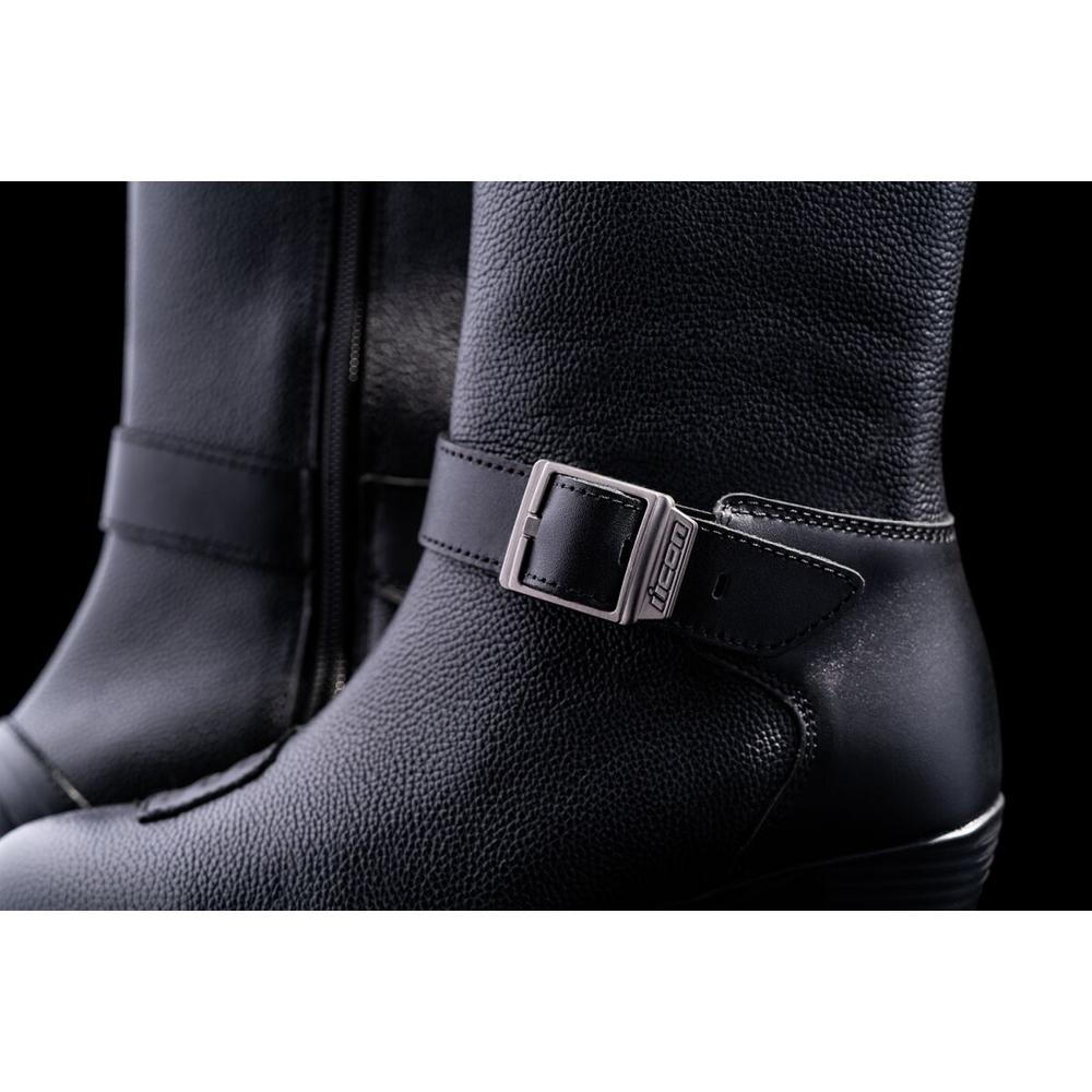 Icon Tuscadero Ladies CE Boots Black