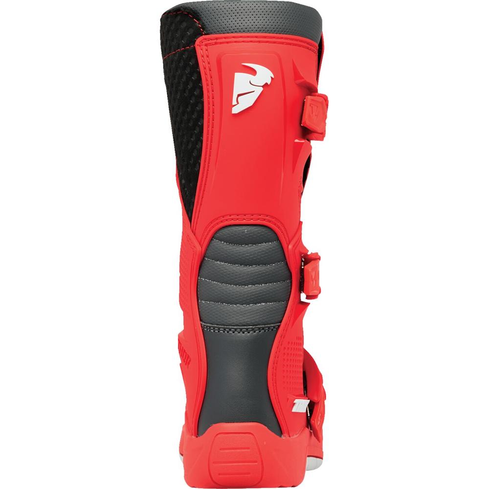 Thor Blitz XR Youth Boots Red / Charcoal