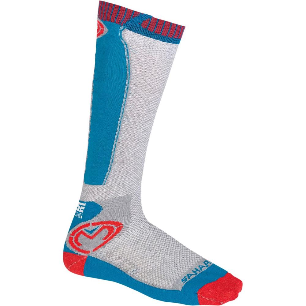 Moose Racing Sahara Socks Red / White / Blue
