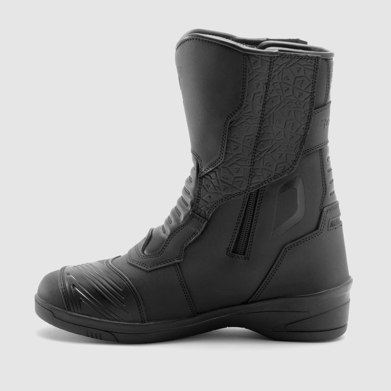 Rebelhorn Scout High Heel Boots Matt Black FREE UK Delivery, FREE 365 Day Returns | Moto Central