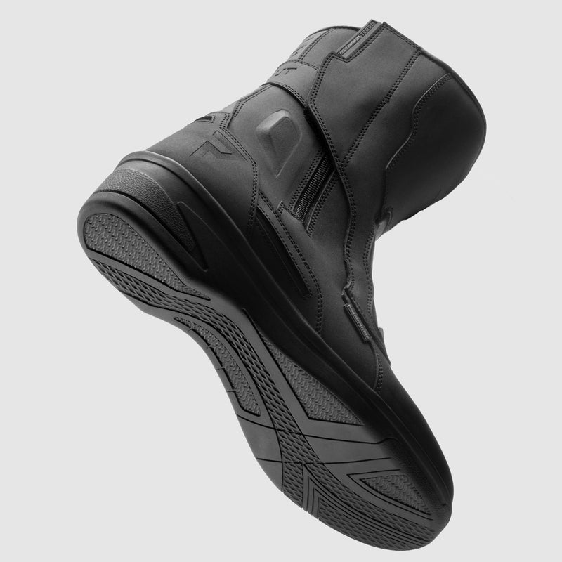 Rebelhorn Scout High Heel Boots Matt Black FREE UK Delivery, FREE 365 Day Returns | Moto Central