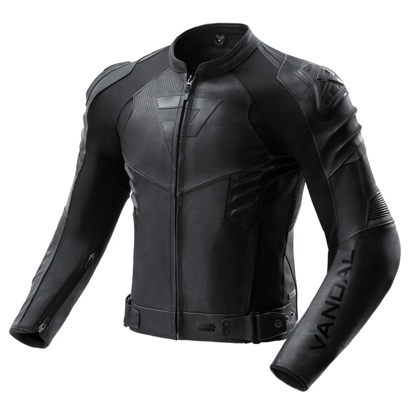 Rebelhorn Vandal 2 Leather Jacket Black FREE UK Delivery, FREE 365 Day Returns | Moto Central