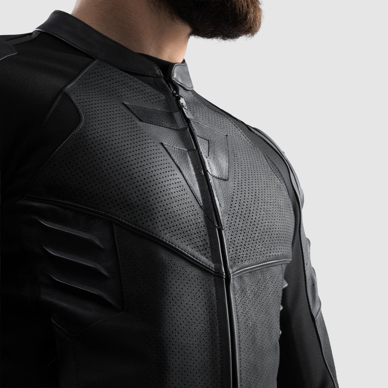 Rebelhorn Vandal 2 Leather Jacket Black FREE UK Delivery, FREE 365 Day Returns | Moto Central