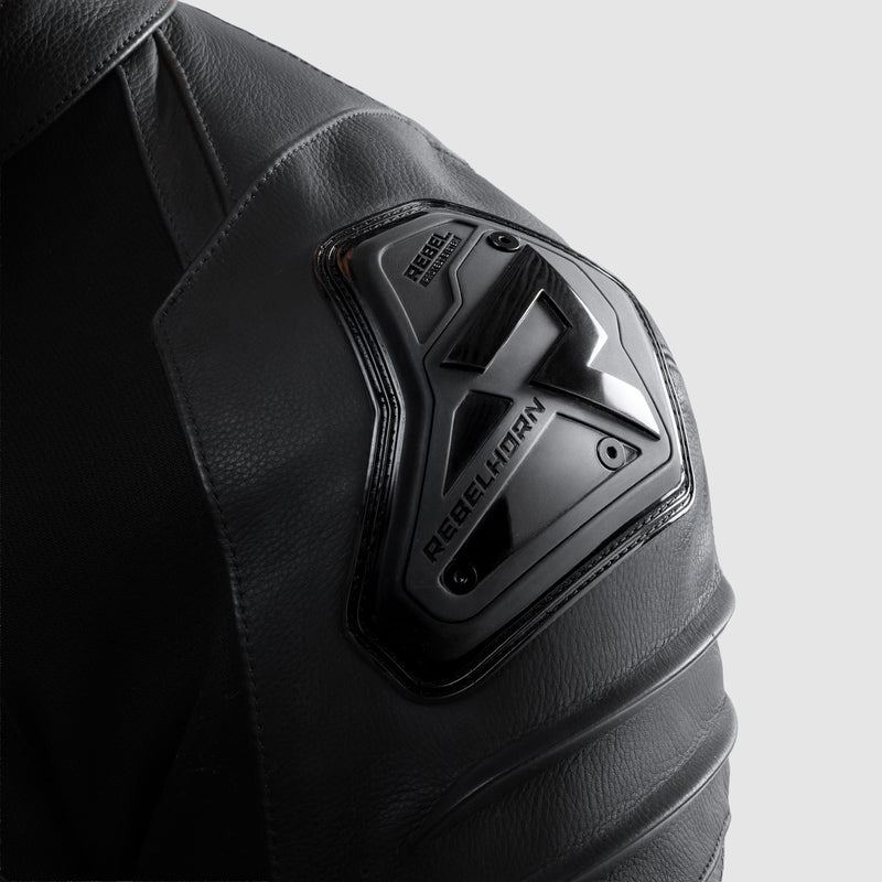 Rebelhorn Vandal 2 Leather Jacket Black FREE UK Delivery, FREE 365 Day Returns | Moto Central