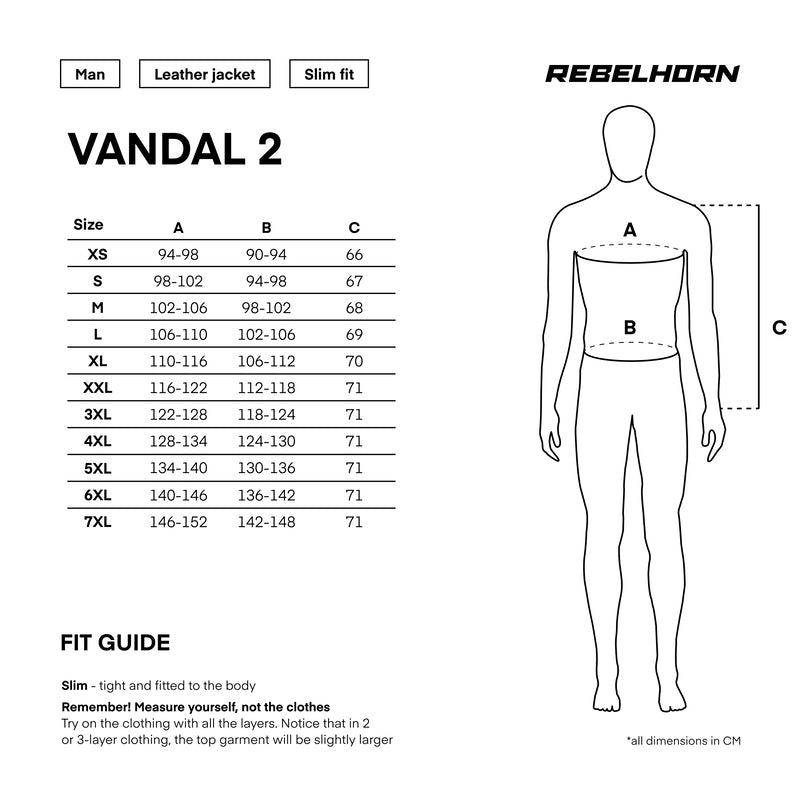 Rebelhorn Vandal 2 Cruze Leather Jacket Black / Dark Grey / Red FREE UK Delivery, FREE 365 Day Returns | Moto Central