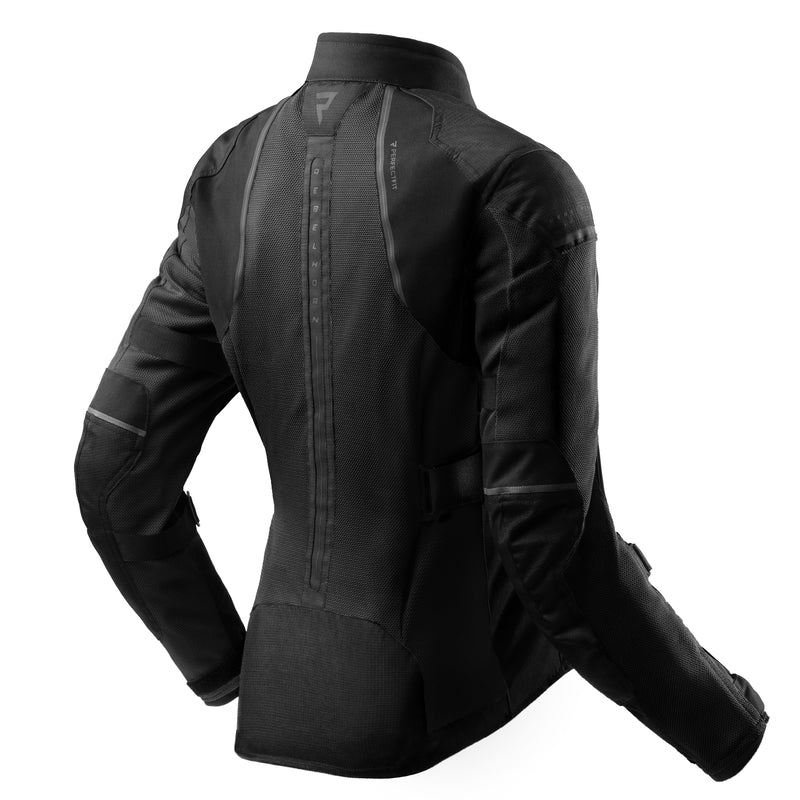 Rebelhorn Scandal 3 Ladies Textile Jacket Black FREE UK Delivery, FREE 365 Day Returns | Moto Central
