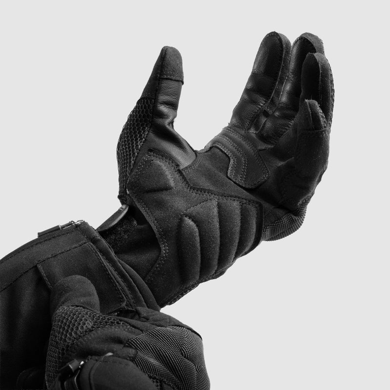 Rebelhorn Core Gloves Black FREE UK Delivery, FREE 365 Day Returns | Moto Central