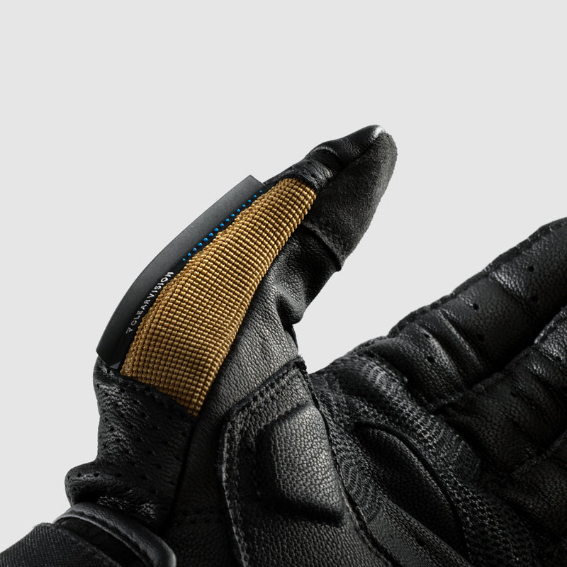 Rebelhorn Defender Gloves Desert / Black / Red FREE UK Delivery, FREE 365 Day Returns | Moto Central