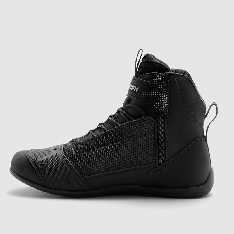 Rebelhorn Swift Boots Black FREE UK Delivery, FREE 365 Day Returns | Moto Central