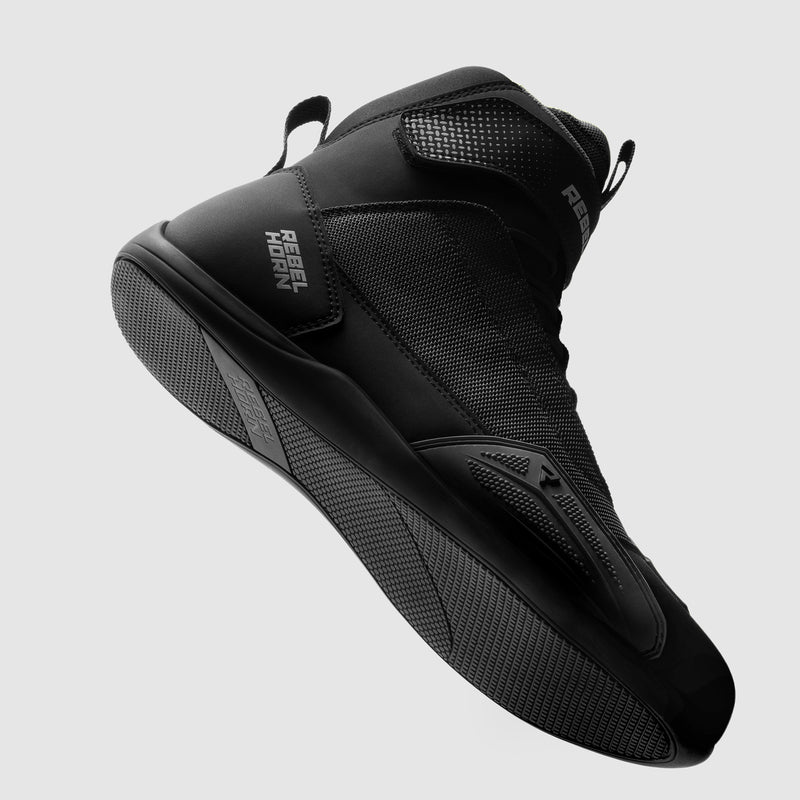 Rebelhorn Swift Boots Black FREE UK Delivery, FREE 365 Day Returns | Moto Central