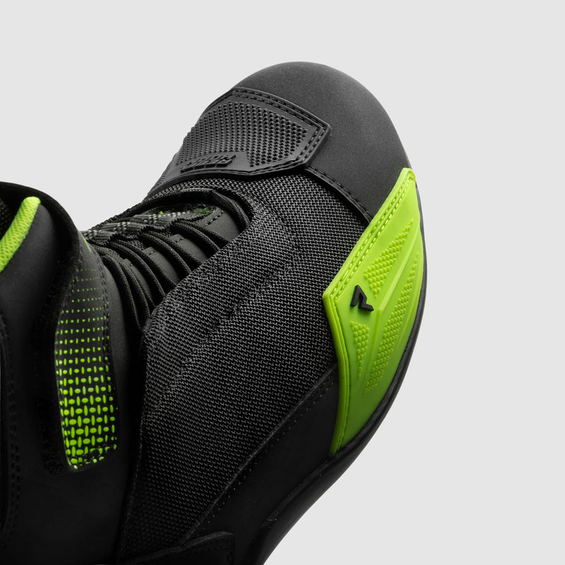 Rebelhorn Swift Boots Black / Fluo Yellow FREE UK Delivery, FREE 365 Day Returns | Moto Central