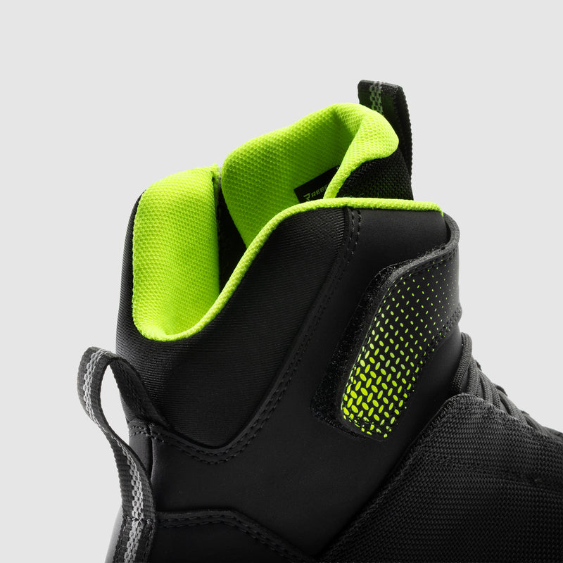 Rebelhorn Swift Boots Black / Fluo Yellow FREE UK Delivery, FREE 365 Day Returns | Moto Central