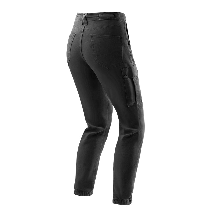 Rebelhorn Faster Ladies Jeans Black FREE UK Delivery, FREE 365 Day Returns | Moto Central